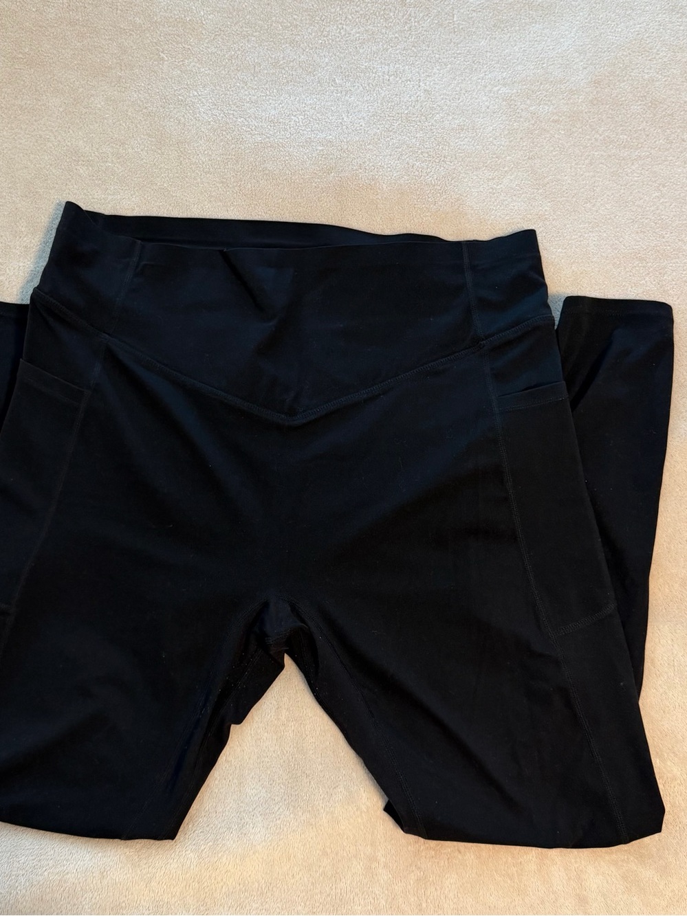 HALARA Black High-Waist Pocket Leggings